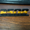 Personalized Gold Line Badge Name/Number